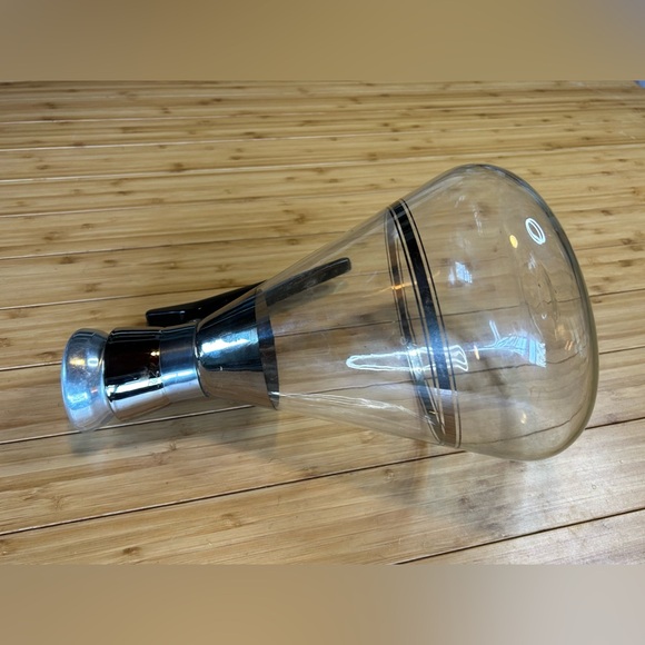 Vintage Mid Century MCM Atomic Inland Glass Coffee Carafe  1958 - Picture 4 of 12